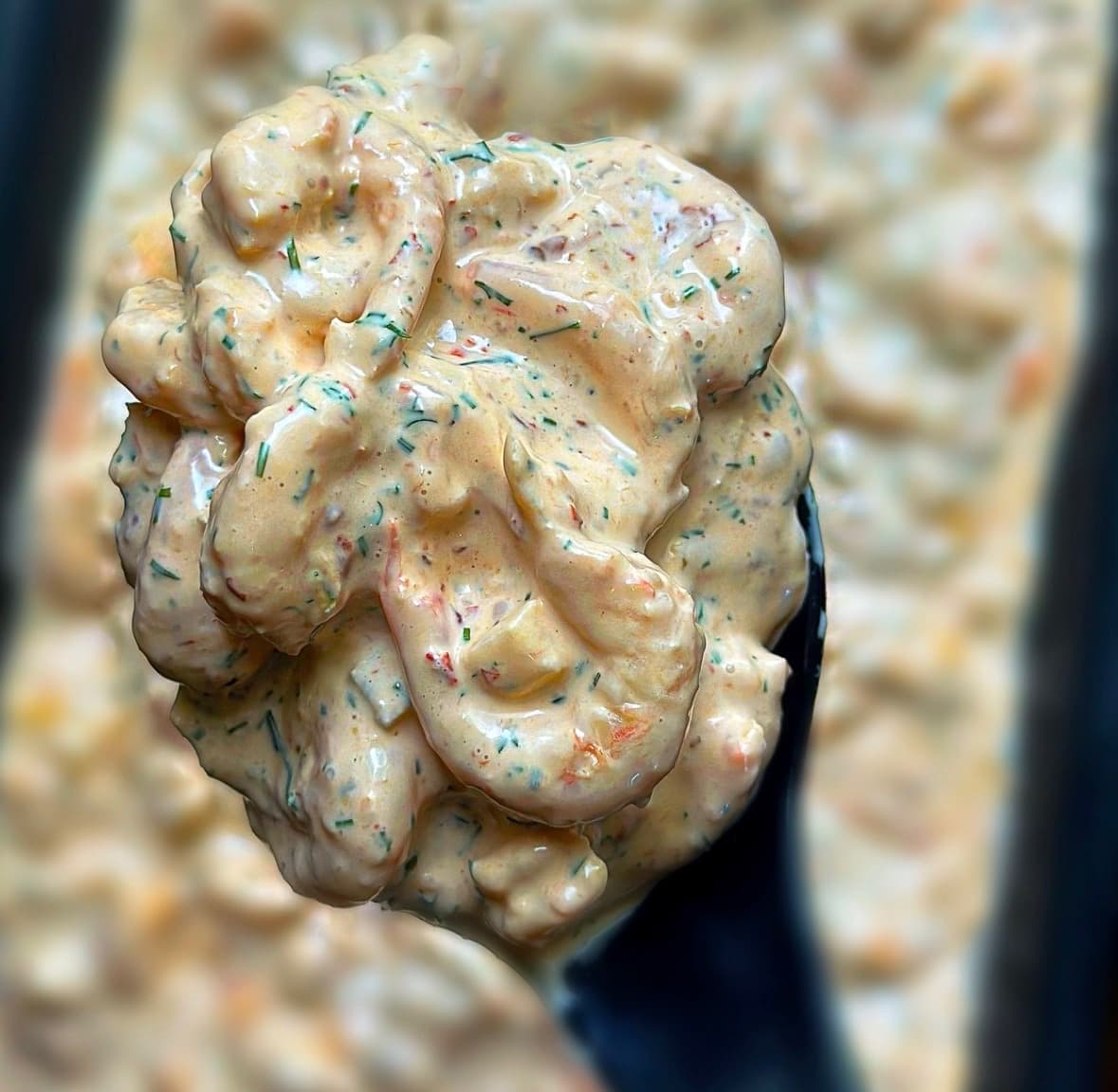 Spicy prawn spread